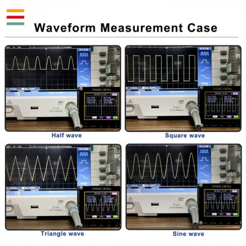Petit oscilloscope numérique portatif de maintenance pédagogique FNIRSI, spécification : mise à niveau sans batterie SF60021135-012